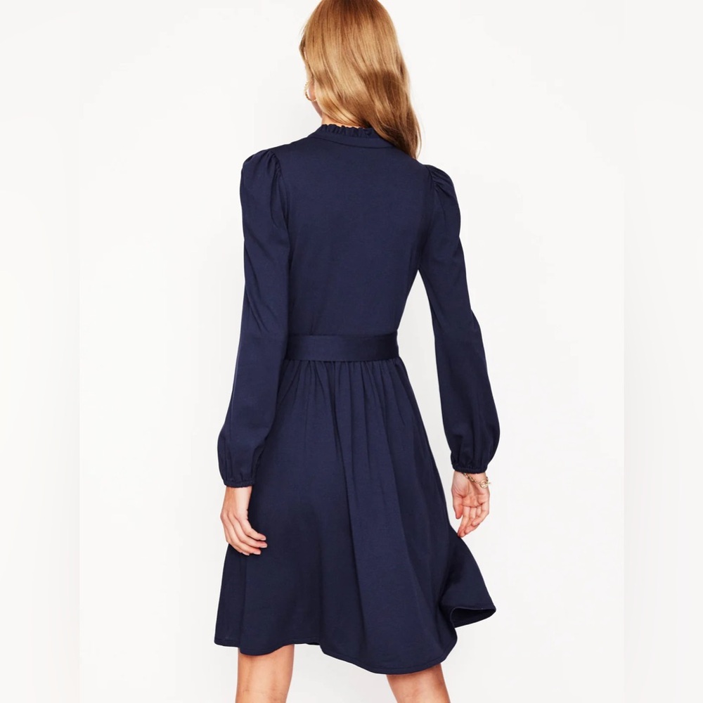 NWT Boden Willow Frill Short Shirt Dress Size 14R - Picture 3 of 7